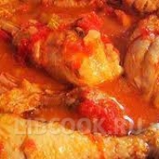 Курица в томатном соке