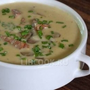 Суп «черепаховый» с сыром