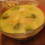 Сырный суп с картошкой и цветной капустой