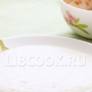 Молочный суп с мюсли по английскому рецепту