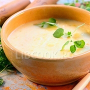 Суп пюре из картофеля с цветной капустой