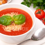 Суп с помидоров и сыра