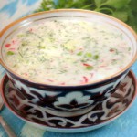 Холодный узбекский суп «Чалоп»