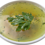 Овощной суп с брокколи и сыром